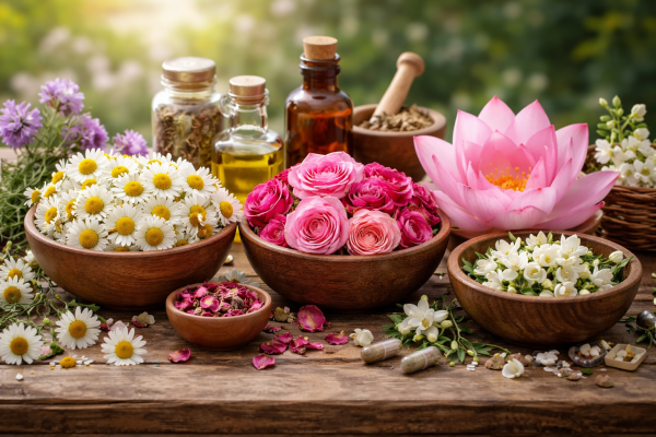 Hoa và sức khỏe phái đẹp – Liệu pháp dịu dàng từ thiên nhiên