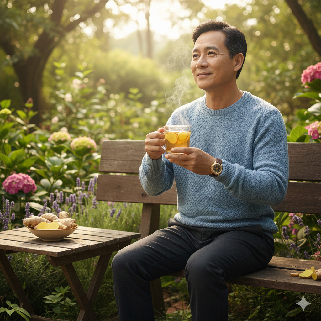 Gừng tăng cường sinh lý: