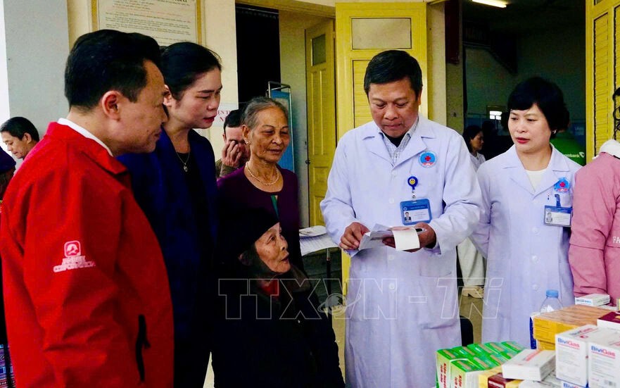 Nhiều hoạt động chăm sóc sức khỏe người cao tuổi nhân Ngày Sức khỏe toàn dân 7/4