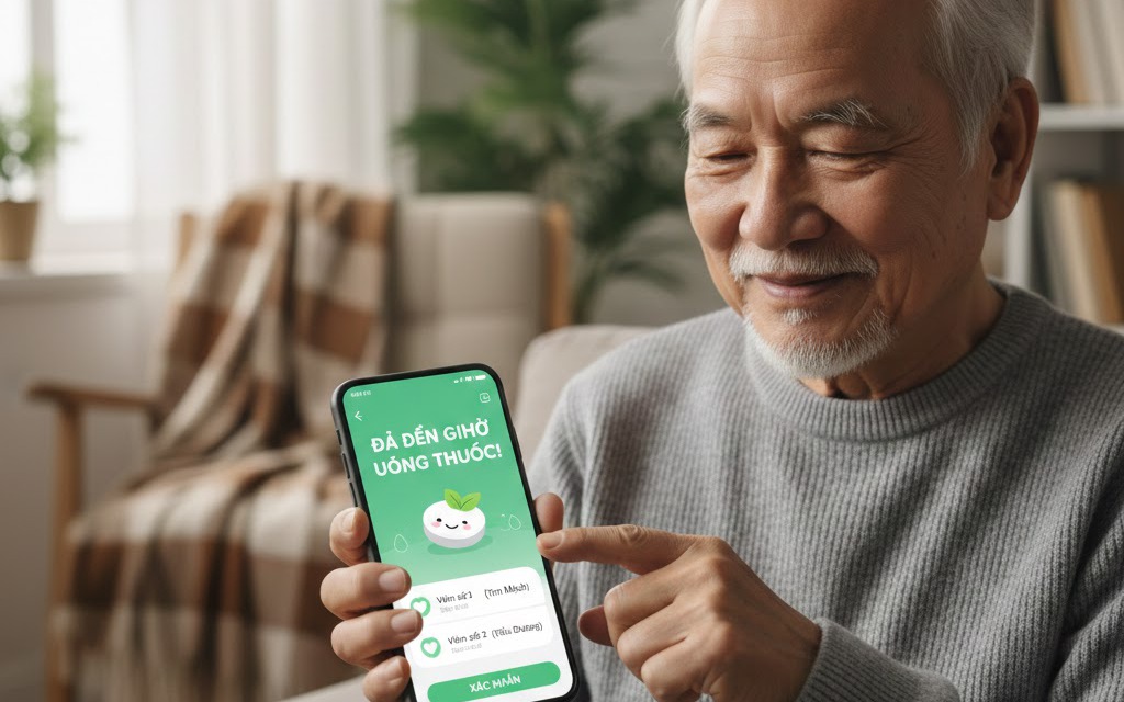 Ứng dụng công nghệ số đã thay đổi thói quen uống thuốc như thế nào?