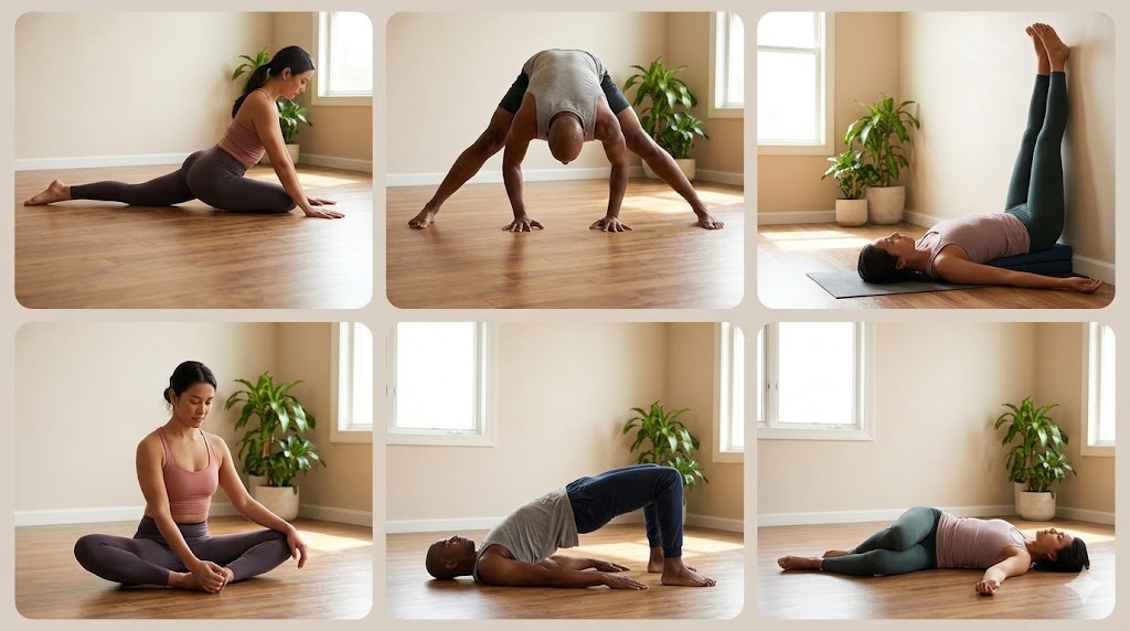 6 bài tập yoga giúp cải thiện sinh lý tự nhiên- Ảnh 1. 6 bài tập yoga giúp cải thiện sinh lý tự nhiên- Ảnh 1.