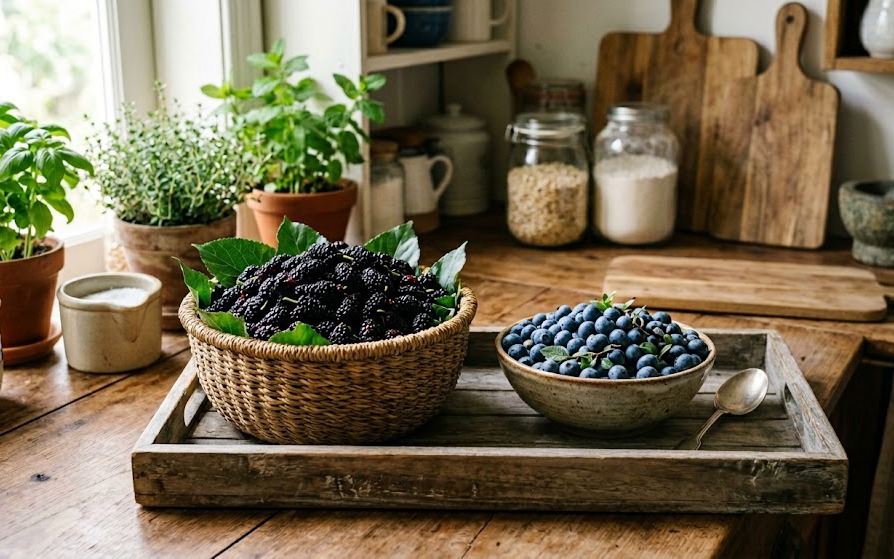 Dâu tằm và việt quất, loại quả nào giàu chất chống oxy hóa và tốt hơn?