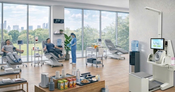 Trạm đo sinh hiệu thông minh tối ưu quy trình hiến máu, nâng cao trải nghiệm và chất lượng sàng lọc