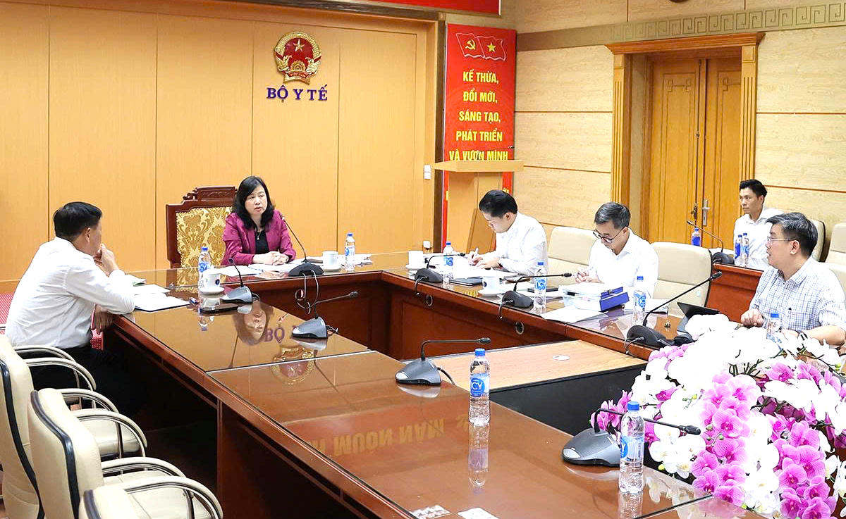 Bộ trưởng Đào Hồng Lan: Hoàn thiện đồng bộ hệ thống pháp luật tạo hành lang pháp lý cho hoạt động y tế- Ảnh 6. Bộ trưởng Đào Hồng Lan: Hoàn thiện đồng bộ hệ thống pháp luật tạo hành lang pháp lý cho hoạt động y tế- Ảnh 6.
