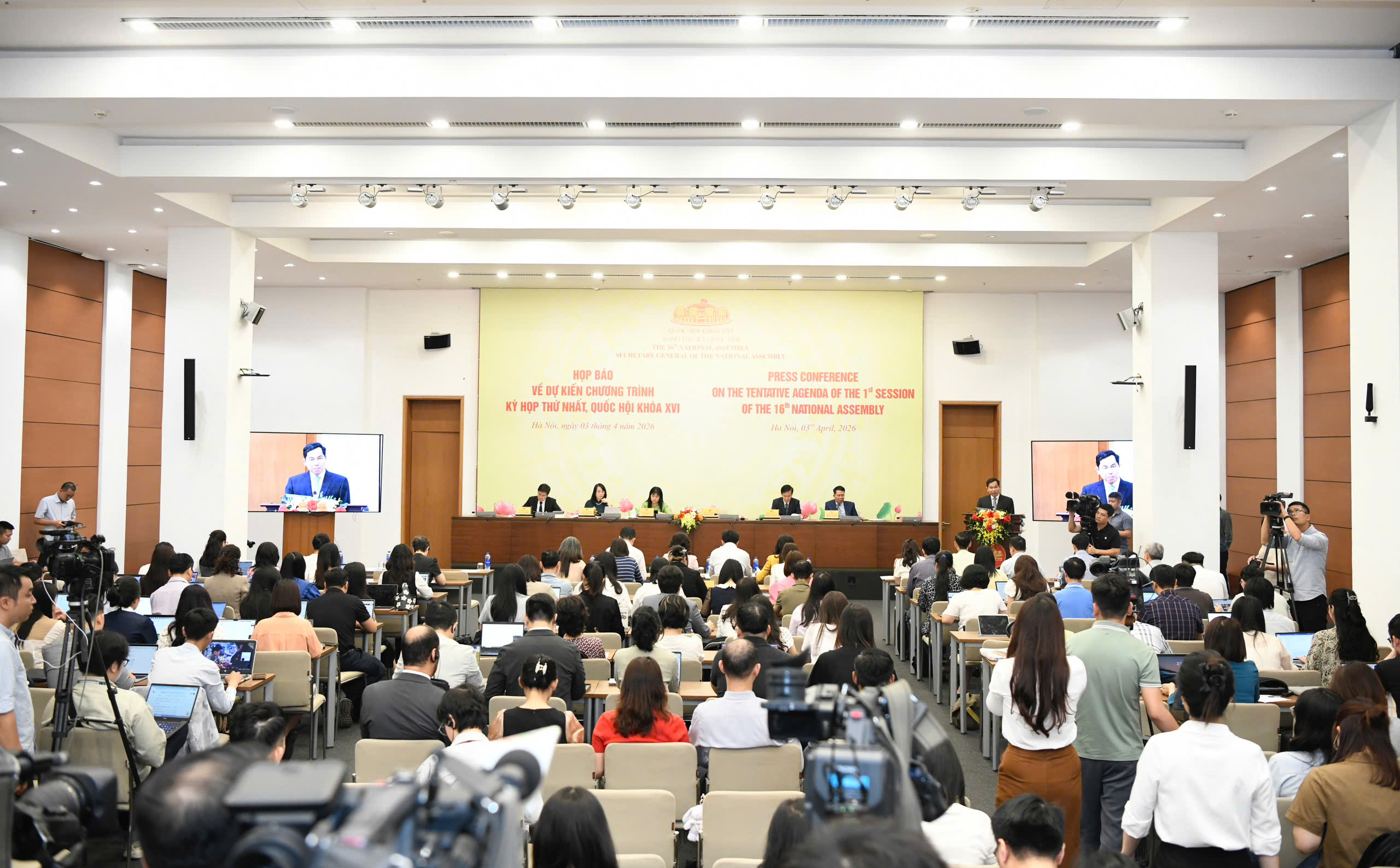 Kỳ họp thứ Nhất, Quốc hội khóa XVI sẽ dành 2,5 ngày làm công tác nhân sự - Ảnh 1. Kỳ họp thứ Nhất, Quốc hội khóa XVI sẽ dành 2,5 ngày làm công tác nhân sự - Ảnh 1.