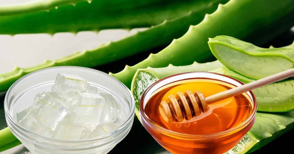 Mật ong kết hợp với nha đam có tác dụng gì với da?