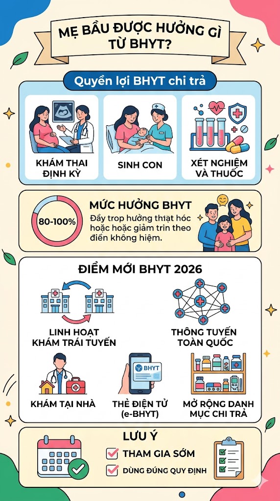 Chính sách BHYT mới giúp mẹ bầu tiết kiệm hàng chục triệu đồng- Ảnh 2. Chính sách BHYT mới giúp mẹ bầu tiết kiệm hàng chục triệu đồng- Ảnh 2.