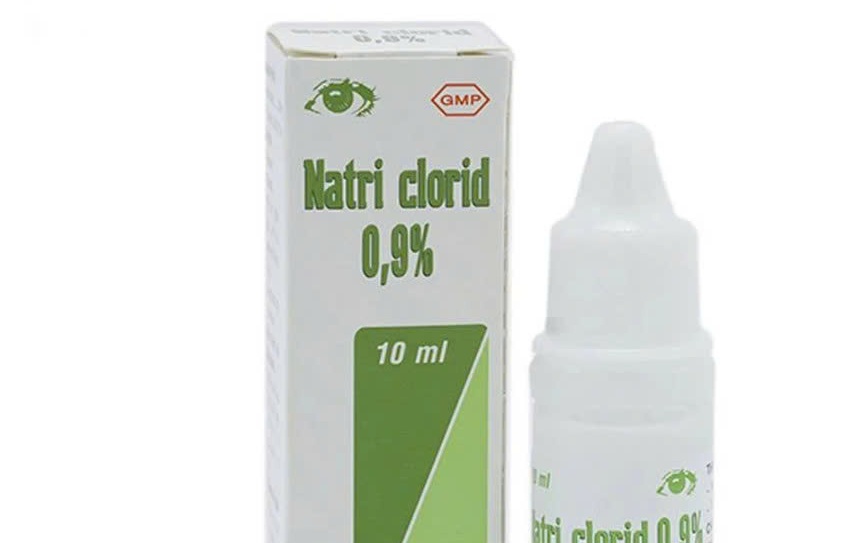 Bộ Y tế thu hồi toàn quốc lô thuốc nhỏ mắt Natri clorid 0,9%