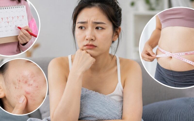 Dấu hiệu buồng trứng đa nang dễ bị bỏ qua