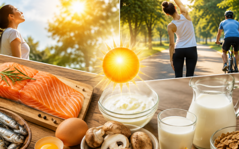 5 cách tự nhiên giúp tăng cường vitamin D, hỗ trợ xương và miễn dịch khỏe mạnh