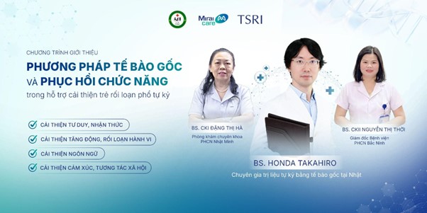 Cơ hội cải thiện cho trẻ tự kỷ nhờ kết hợp giữa phương pháp tế bào gốc và phục hồi chức năng- Ảnh 1.