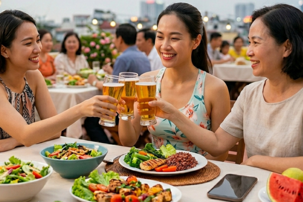 5 quy tắc dinh dưỡng giúp kiểm soát cân nặng trong kỳ nghỉ lễ 30/4 và 1/5