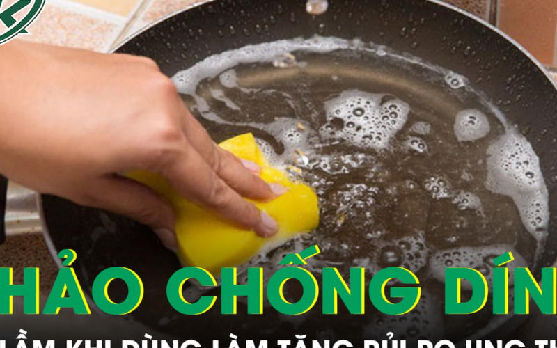 Chảo chống dính bong tróc: Nguy cơ làm tăng rủi ro ung thư và rối loạn nội tiết