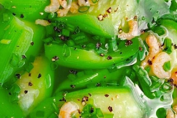 Canh mướp nấu tôm: Món ăn thanh nhiệt, bổ khí huyết ngày hè