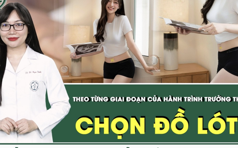 [LIVE] Hành trình của sự trưởng thành – Chọn đồ lót đúng cách cho mọi giai đoạn phái đẹp