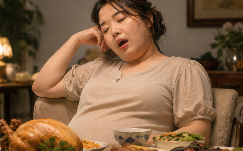 Vì sao vừa ăn xong đã buồn ngủ?