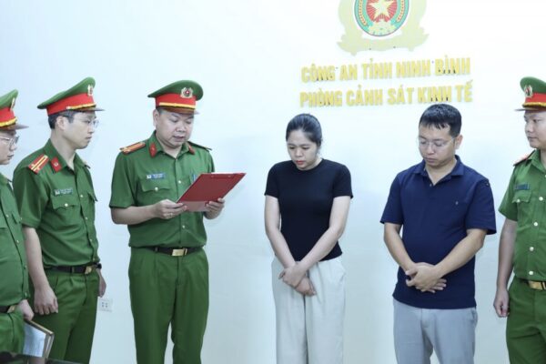 Khởi tố 2 đối tượng vì dàn xếp đấu giá 14 lô đất