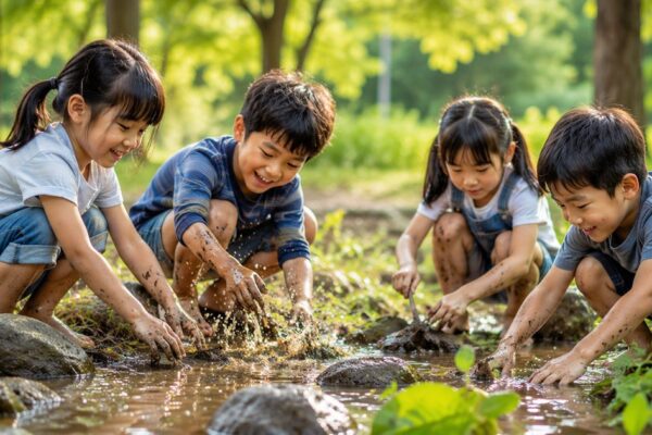 Vì sao trẻ ít tiếp xúc với thiên nhiên dễ bị hen suyễn, viêm da cơ địa?