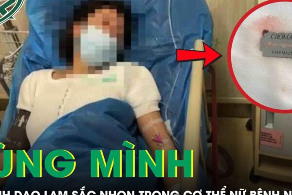 Rùng mình cảnh bác sĩ lấy ra 6 mảnh dao lam sắc nhọn từ cơ thể nữ bệnh nhân
