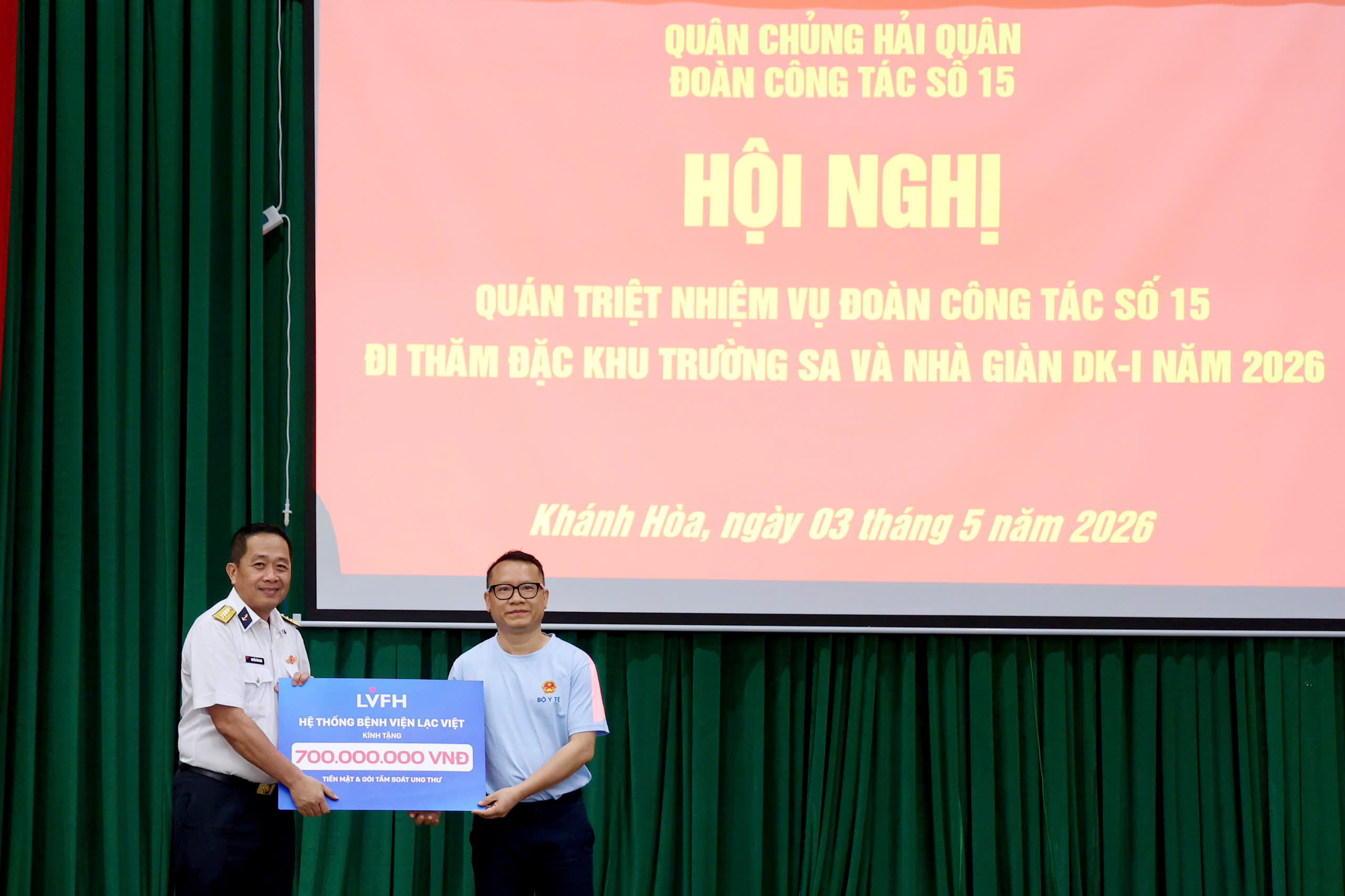 z7787105479940857a9f794623b6a57984c1c03ff8892f-1777814951339806414891 Đoàn Đại biểu Bộ Y tế sẵn sàng lên đường thăm cán bộ, chiến sĩ, nhân dân Trường Sa và nhà giàn DK1- Ảnh 9.