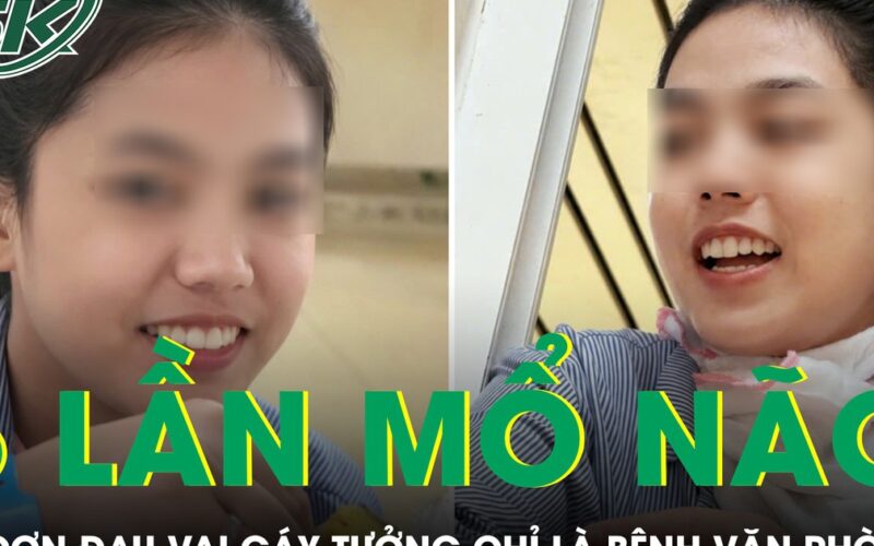 Cô gái trải qua 5 lần mổ não từ cơn đau vai gáy tưởng chỉ là bệnh văn phòng