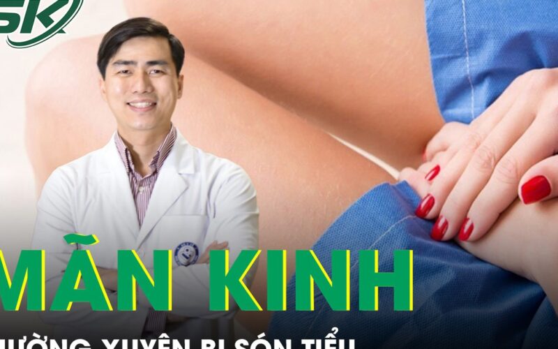 Phụ nữ mãn kinh thường xuyên són tiểu