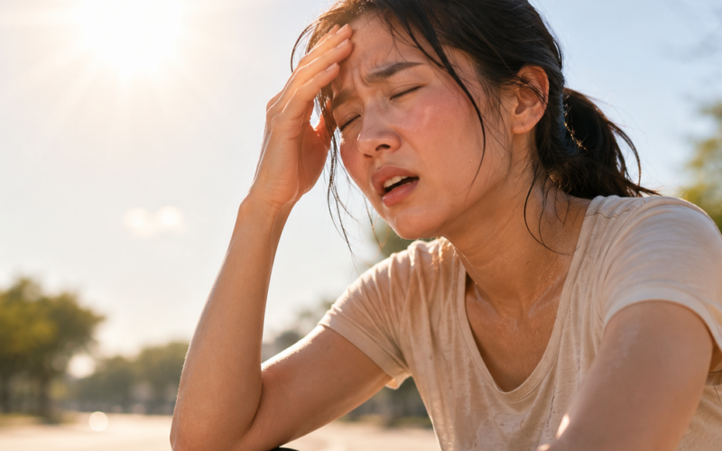 ‘Nắng như đổ lửa’, bác sĩ Bạch Mai chỉ cách nhận biết sớm say nắng để tránh nguy hiểm tính mạng