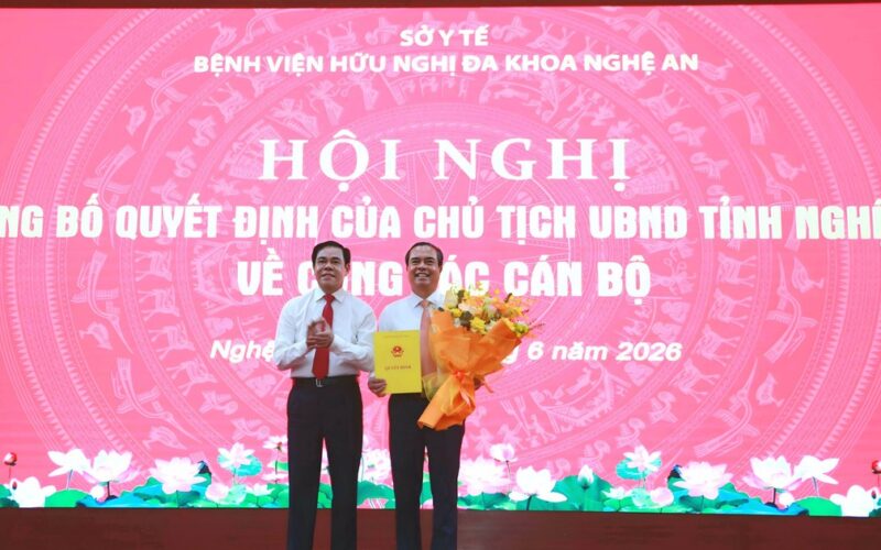 Tân Giám đốc Bệnh viện Hữu nghị Đa khoa Nghệ An: Xây dựng bệnh viện thông minh, chuyên nghiệp và hiện đại