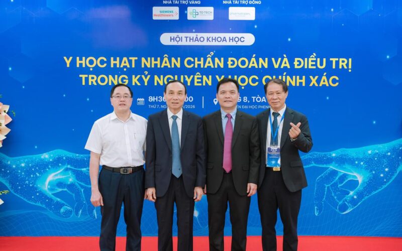Hội thảo Y học hạt nhân 2026 PhenikaaMec: Kết nối chuyên gia quốc tế cập nhật xu hướng điều trị ung thư mới
