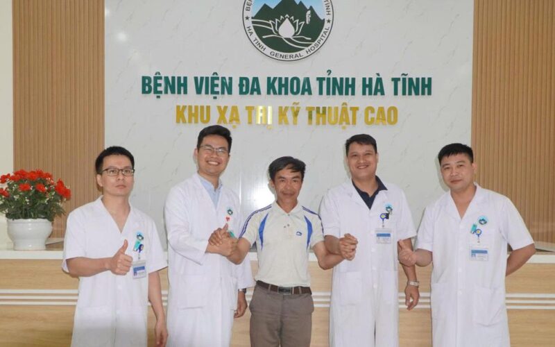 Bệnh viện Đa khoa Hà Tĩnh điều trị thành công cho bệnh nhân ung thư trực tràng di căn gan giai đoạn 4
