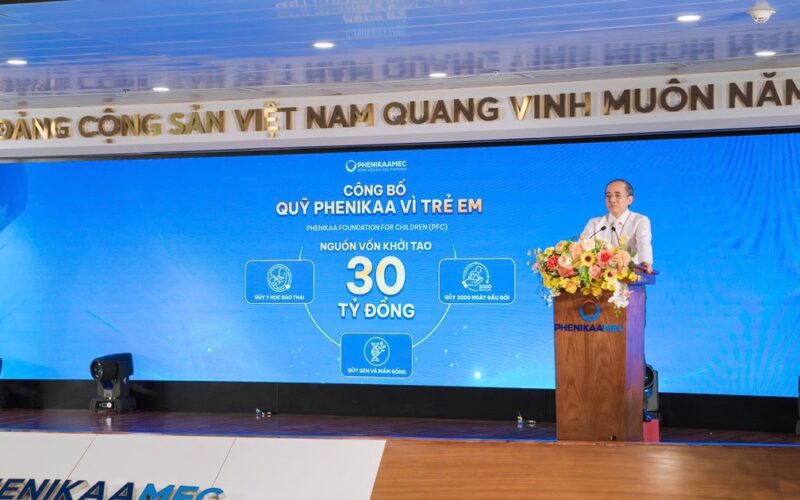 PhenikaaMec thành lập Quỹ ‘Phenikaa vì trẻ em’ 30 tỷ đồng