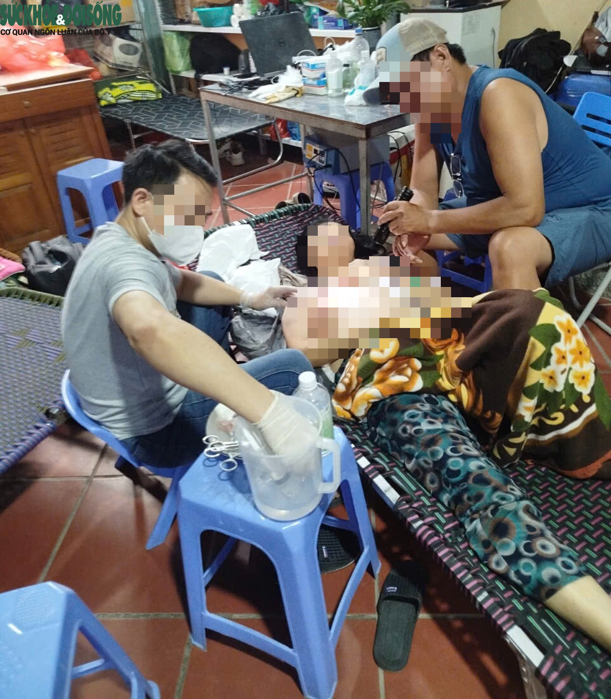 Xâm nhập cơ sở ‘CHUA BENH BANG NUOC’ trị ung thư- Ảnh 2.