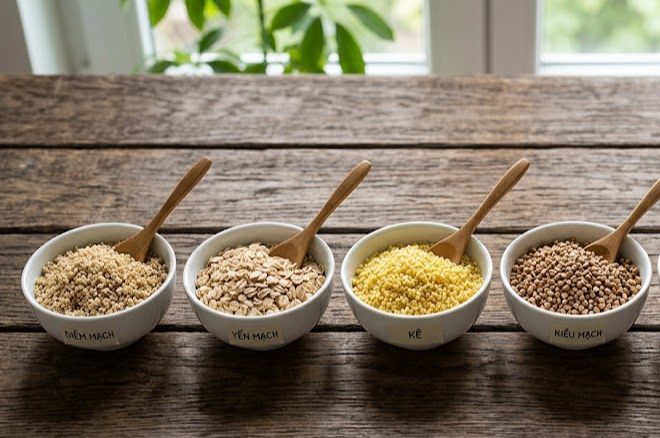 7 loại ngũ cốc nguyên hạt giúp cải thiện cholesterol- Ảnh 1.