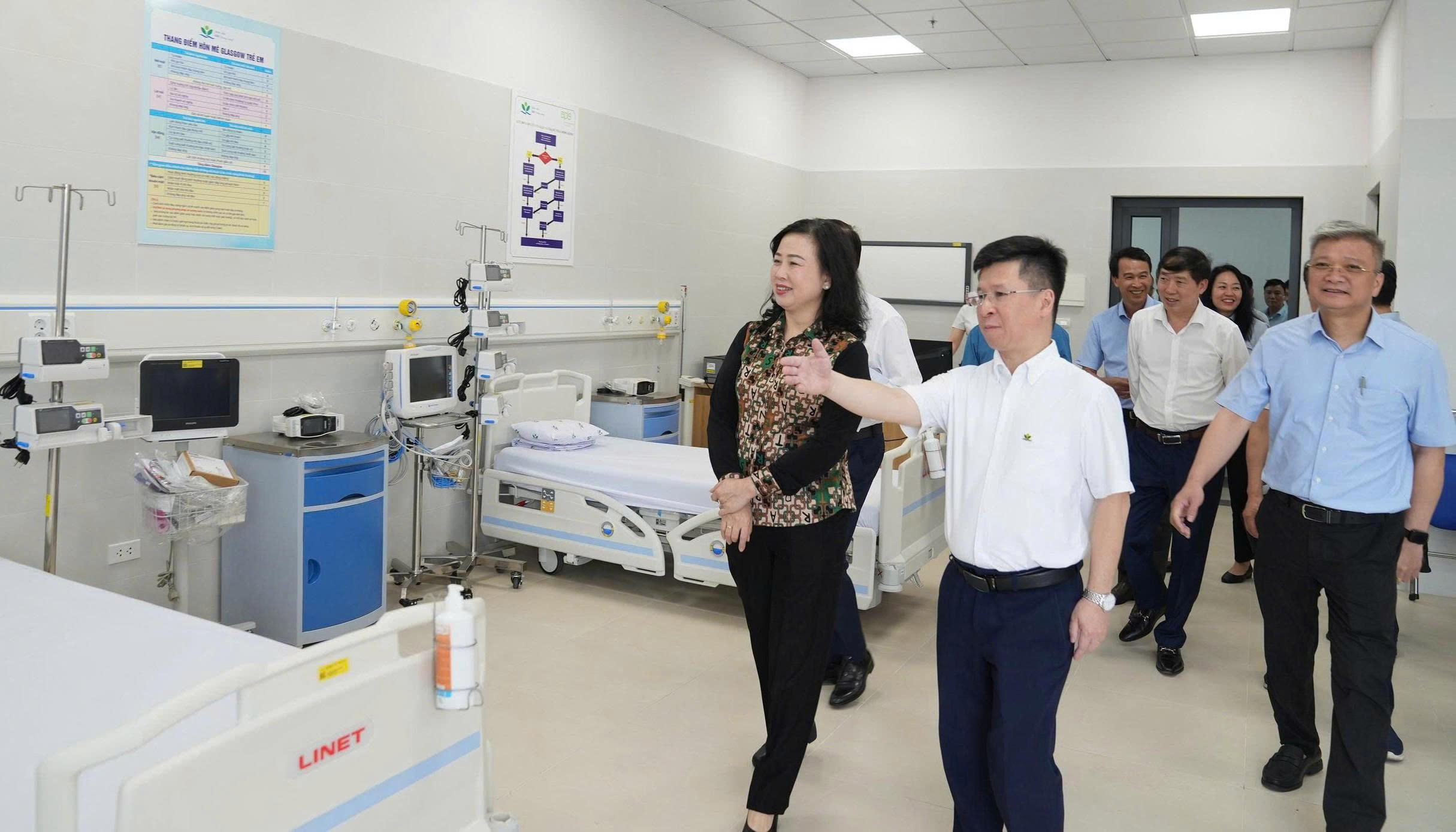 Bộ trưởng Bộ Y tế Đào Hồng Lan: Khẩn trương hoàn thiện các điều kiện để Cơ sở 2 Bệnh viện Nhi Trung ương hoạt động từ ngày 1/6- Ảnh 1.
