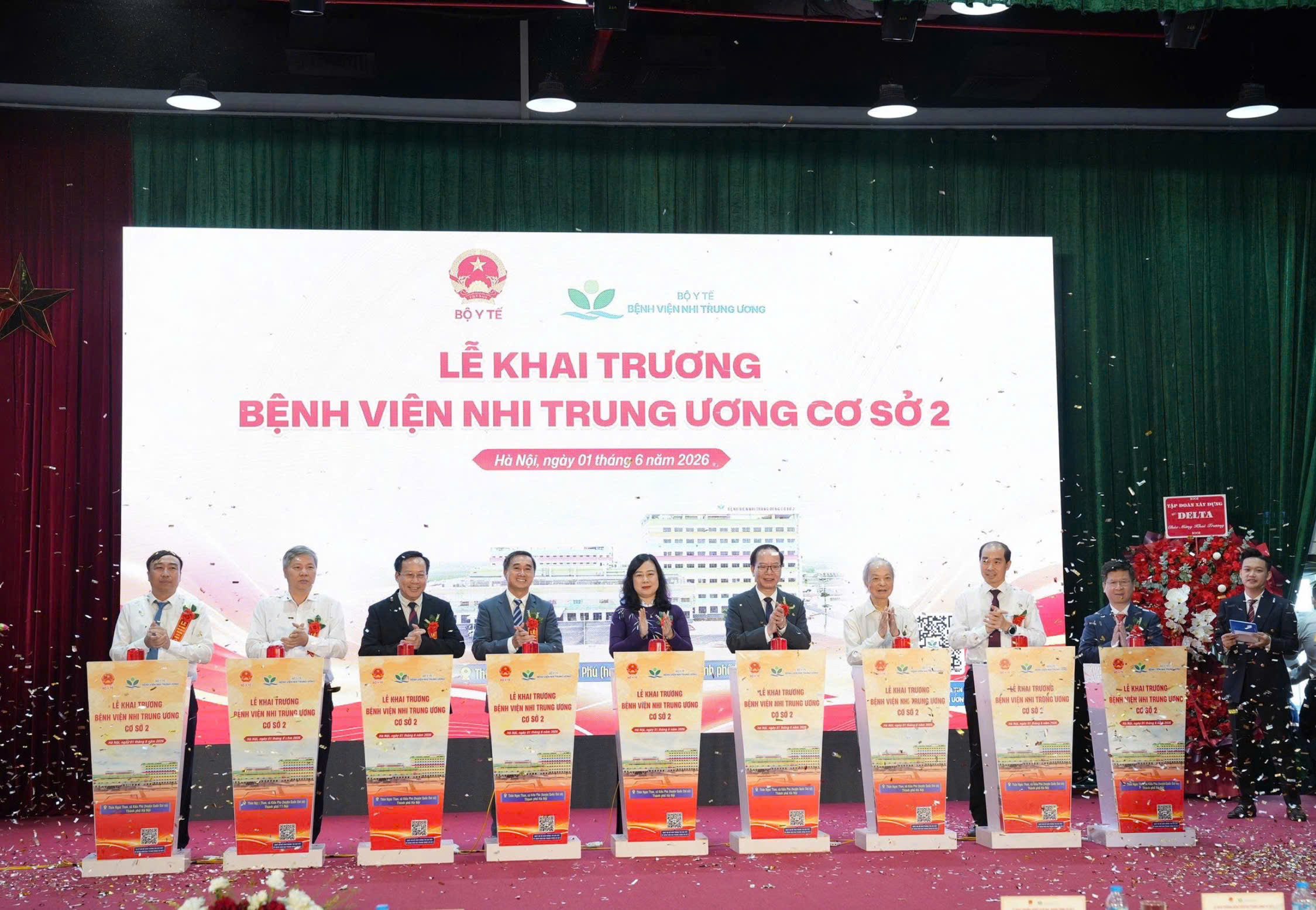 bv-nhi-4-1780289769967283189357 Bộ trưởng Đào Hồng Lan: Cơ sở 2 Bệnh viện Nhi Trung ương góp phần giảm tải, nâng cao chất lượng khám chữa bệnh cho trẻ em- Ảnh 5.
