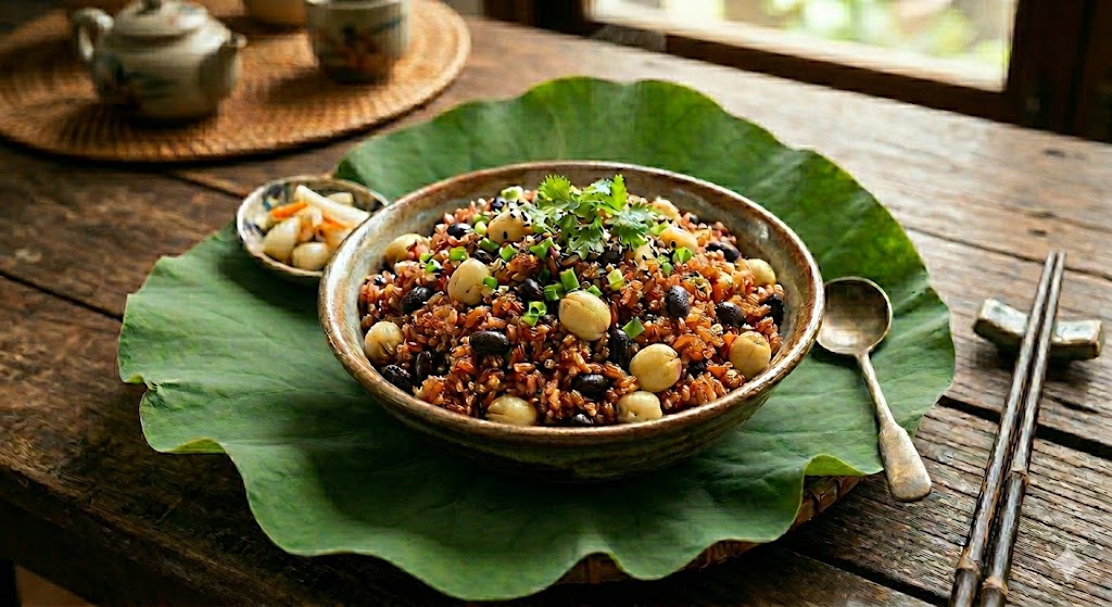 7 công thức nấu cơm gạo lứt giảm cân dẻo thơm ăn cả tuần không ngán- Ảnh 1.