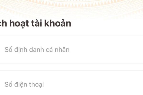 Cách kích hoạt tài khoản định danh điện tử mức độ 2 cho trẻ dưới 14 tuổi trên VNeID