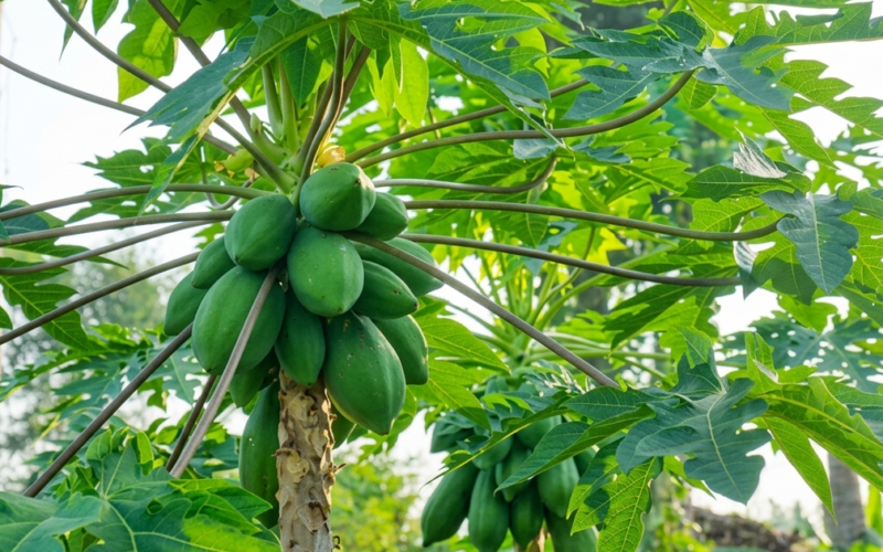 6 tác dụng đặc biệt của lá đu đủ