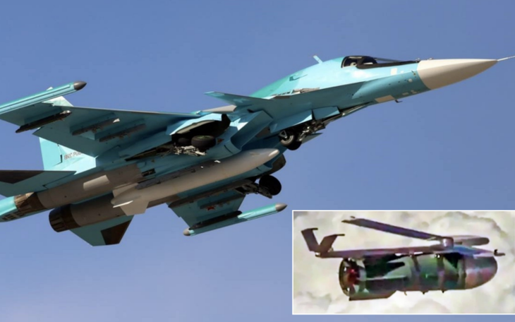 Tiêm kích Su-34 Nga trút bom lượn biến chiến hào Ukraine thành "địa ngục"