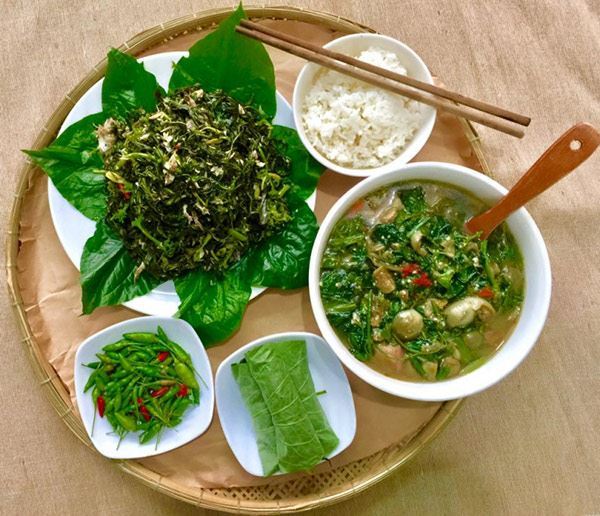 mon-an-tu-la-san-17809796502411554915732 5 món ăn dân dã hấp dẫn, giàu dinh dưỡng từ lá sắn- Ảnh 1.
