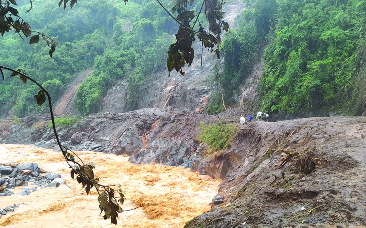 Những khu vực có nguy cơ cao xảy ra lũ quét, sạt lở đất do mưa lớn đêm qua