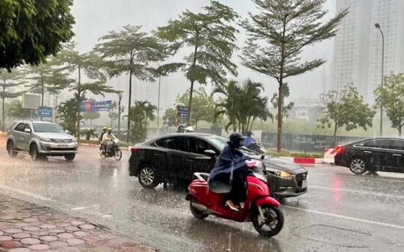 Những khu vực nào có mưa dông chiều nay?