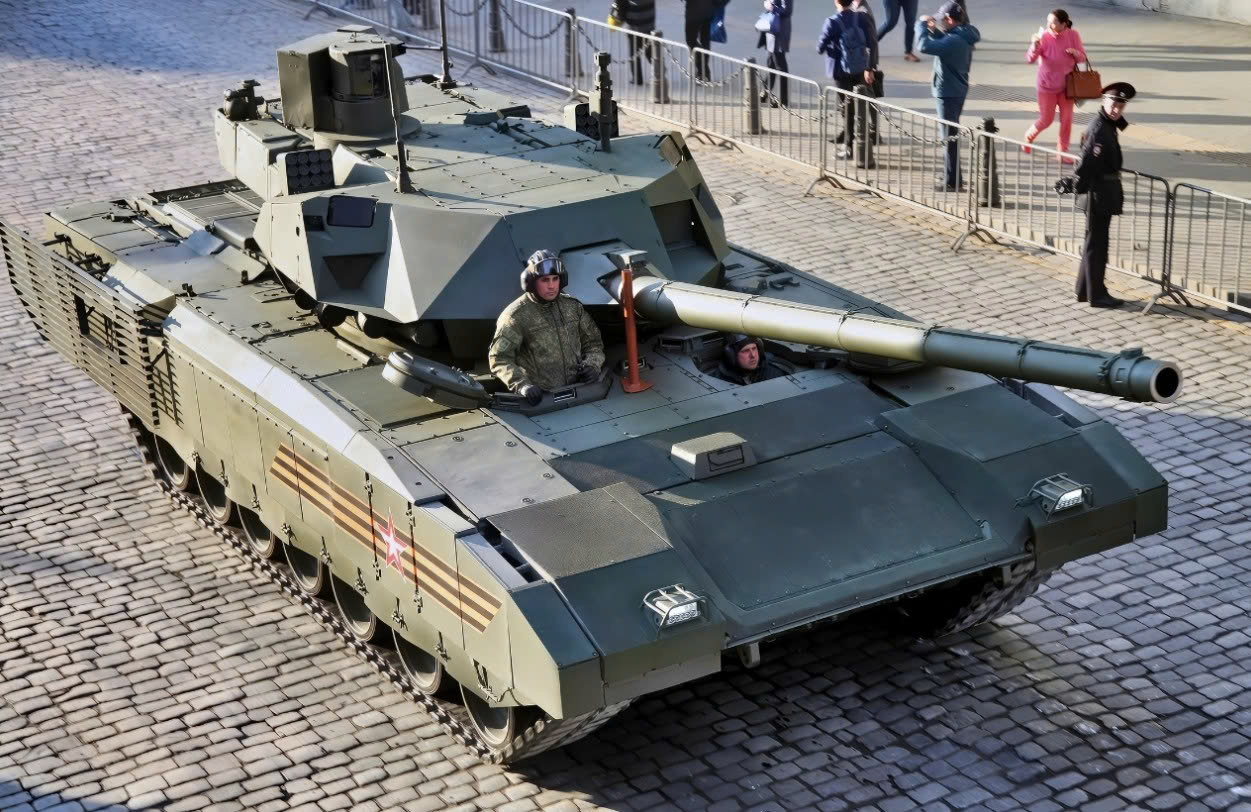xe-tang-t-14-armata-cua-nga-17791002651571990996939-1 Vì sao 'quái vật thép' T-95 của Nga không được ra đời?- Ảnh 1.