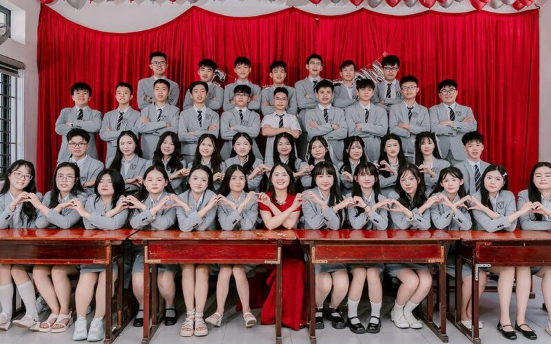 Một lớp học ở Hà Tĩnh có 33 học sinh đỗ trường chuyên