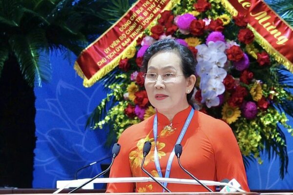 Bà Lê Thị Thủy tái cử Chủ tịch Hội Liên hiệp Phụ nữ Việt Nam khóa XIV