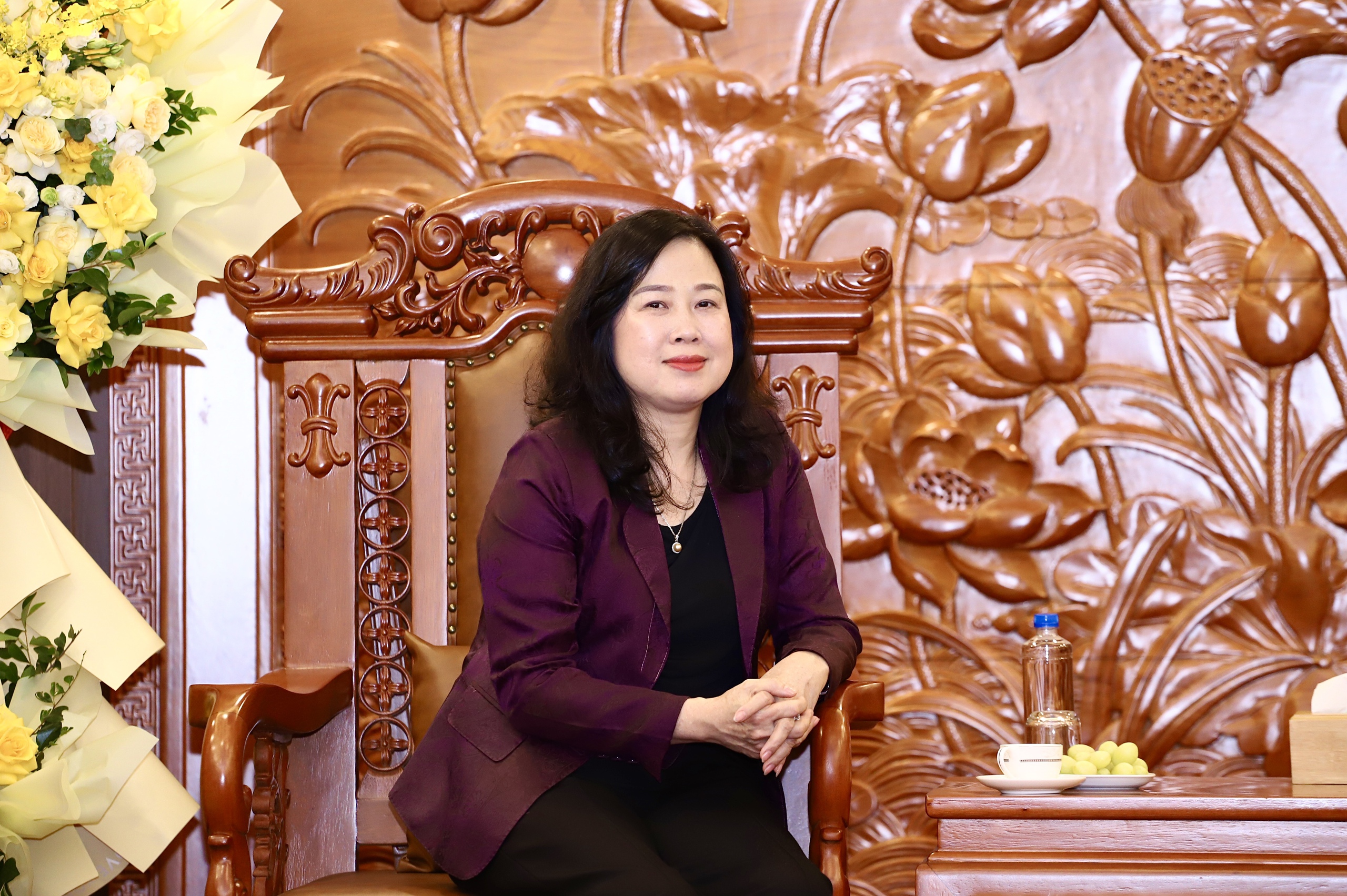 Bộ trưởng Đào Hồng Lan chúc mừng Ban Tuyên giáo và Dân vận Trung ương nhân Kỷ niệm 101 năm Ngày Báo chí Cách mạng Việt Nam- Ảnh 3.