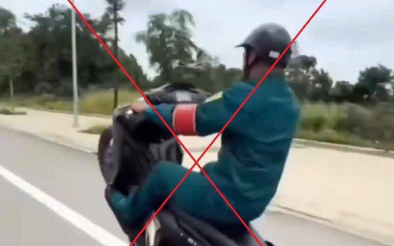 Từng bị tịch thu xe vì ‘bốc đầu’, thanh niên vẫn tái phạm với hàng loạt lỗi vi phạm giao thông