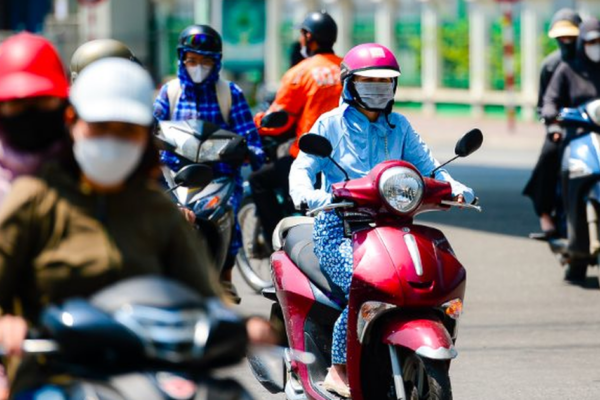 Nắng nóng gia tăng khu vực đồng bằng Bắc Bộ và Trung Bộ