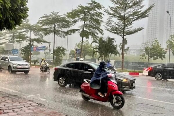 Những khu vực nào có mưa dông chiều nay?