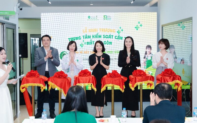 Mắt Sài Gòn khai trương phòng khám – Trung tâm Kiểm soát Cận thị chính thức khai trương tại Hoàng Ngân